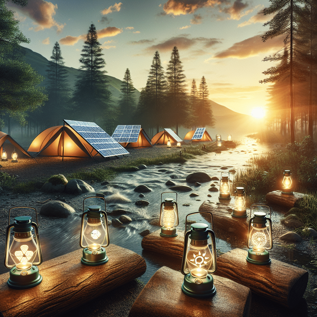 eco-friendly solar lanterns for sustainable camping 2025