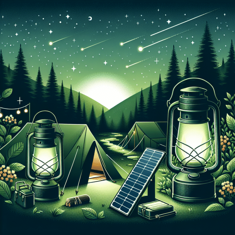 eco-friendly solar lanterns for eco-conscious campers
