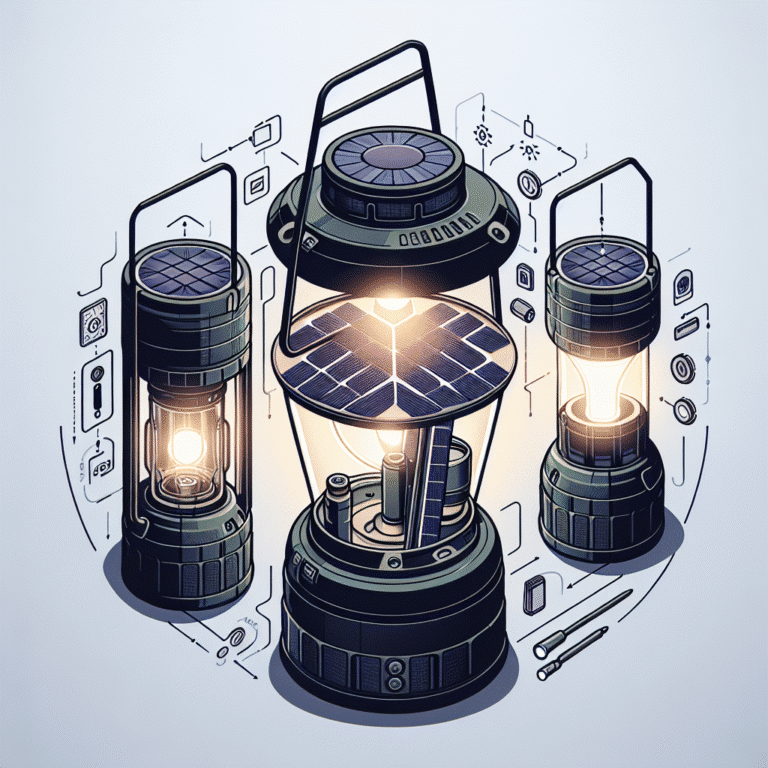 multi-functional solar lanterns with built-in flashlights