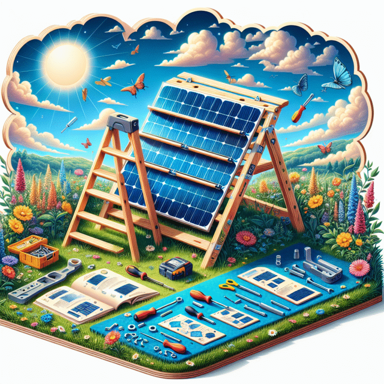 foldable solar panel setup guide for beginners