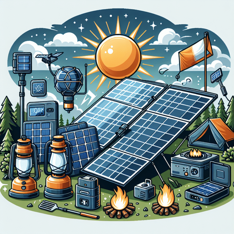 ultimate solar camping gear checklist