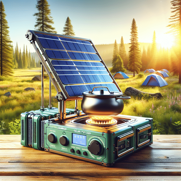 how to build a portable solar stove for eco-friendly cooking