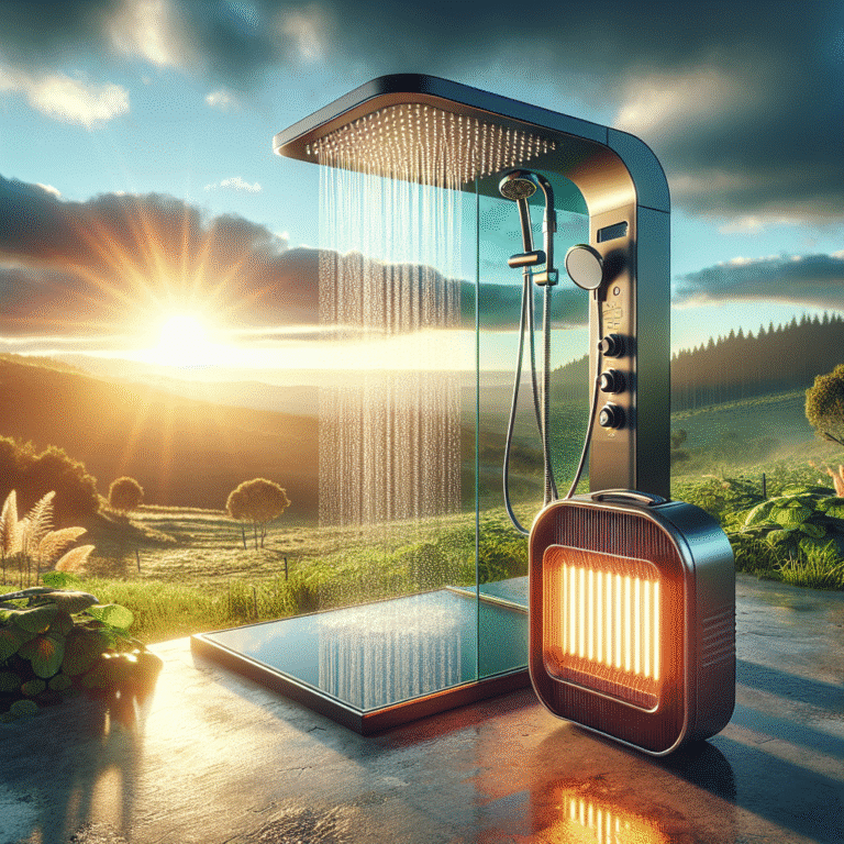 guide to solar showers and portable heaters