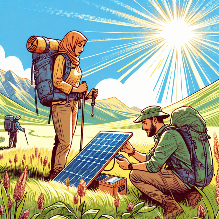 how to choose solar gear for long hikes