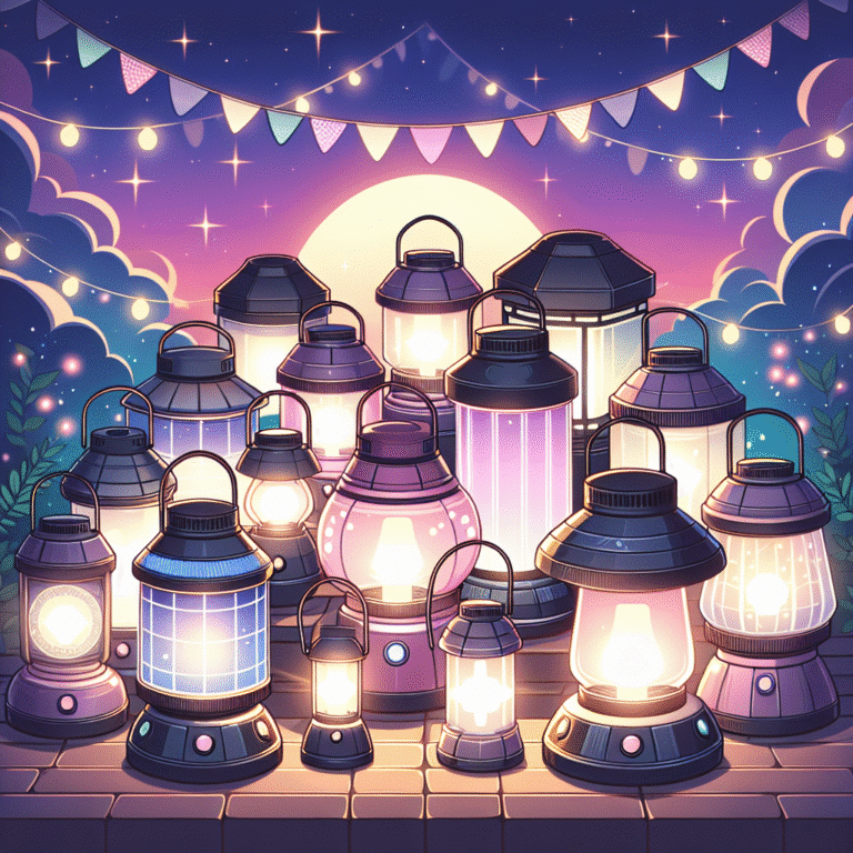 portable solar lanterns for festivals and events