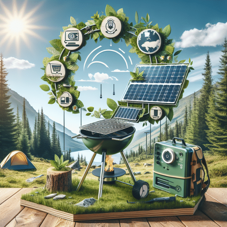 DIY solar grill for off-grid adventures