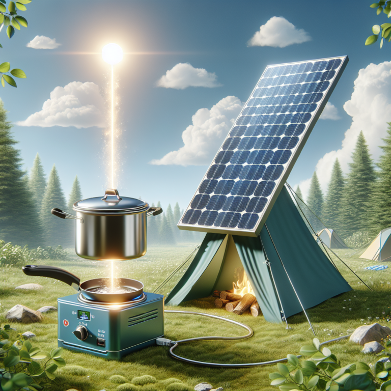 designing your own solar-powered camping stove