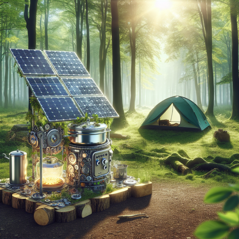 how to enhance your camping experience with a homemade solar stove