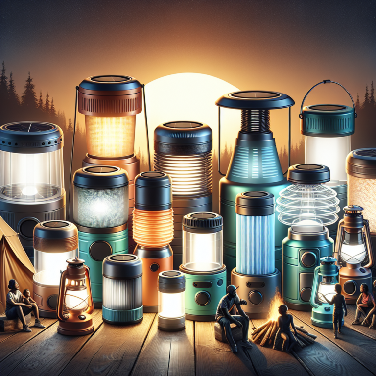 choosing the best compact solar lanterns for camping