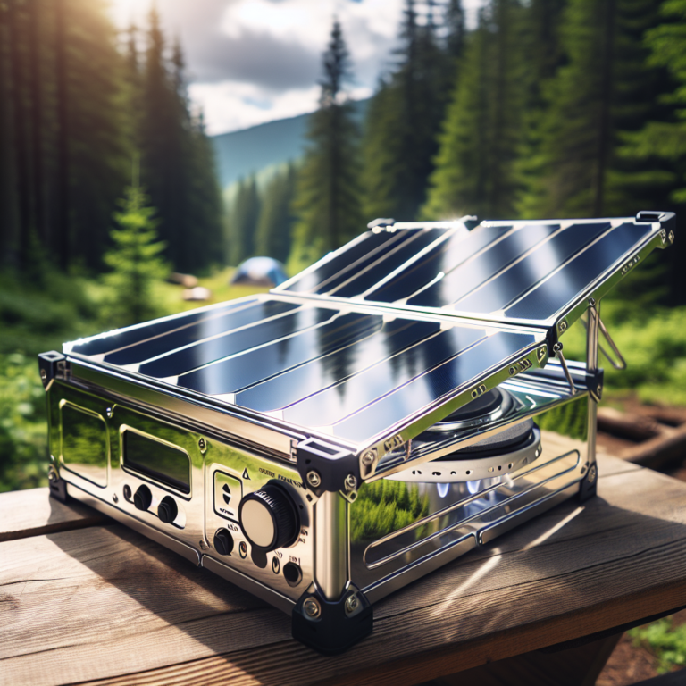 how to make a lightweight solar stovetop for camping