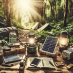 lightweight solar gadgets for minimalist camping