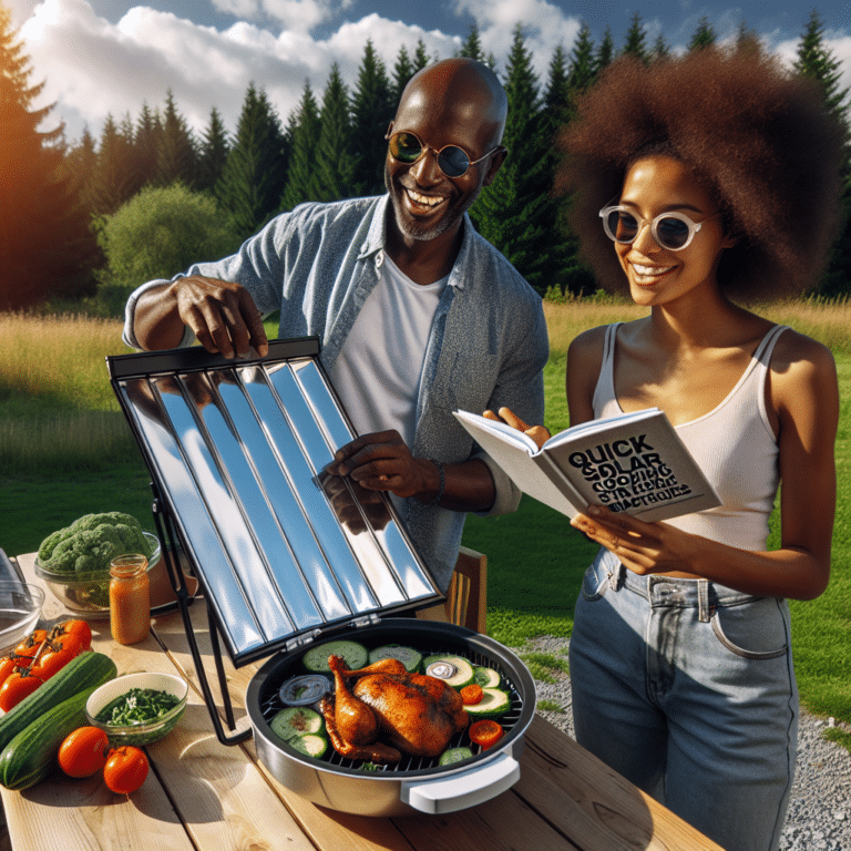 quick solar cooking strategies for outdoor meals