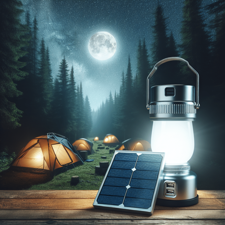 solar lanterns with USB charging capabilities for campers
