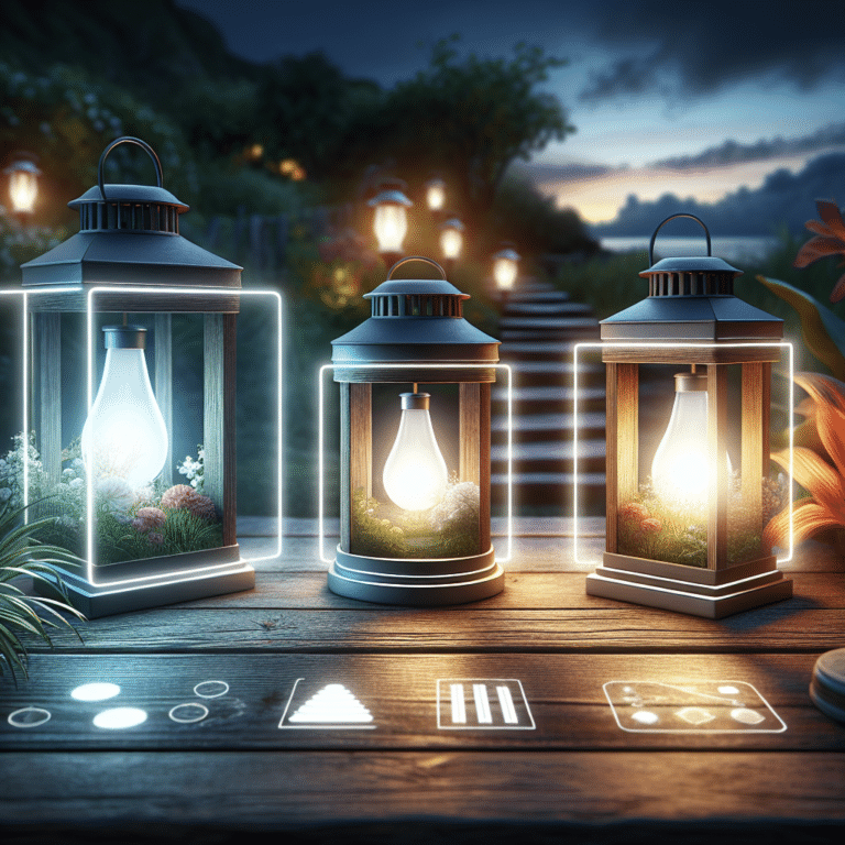 solar lanterns with multiple brightness settings for outdoor use