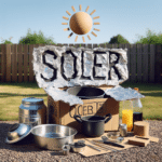 transforming everyday items into a DIY solar cooker