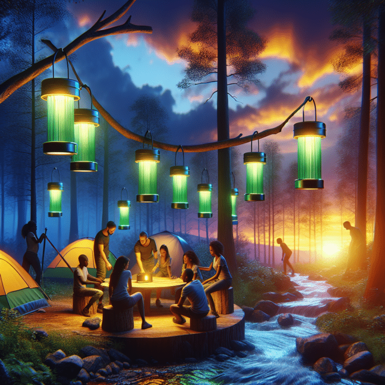 portability and performance: solar lanterns for camping