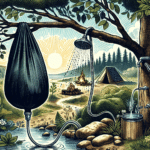 solar shower bags for wilderness camping