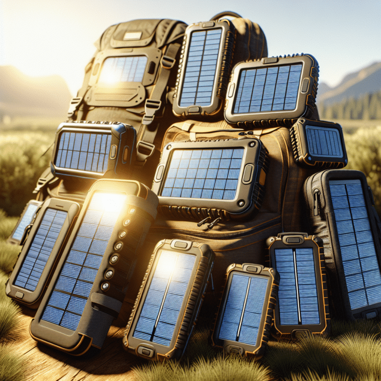 best compact solar chargers for backpacks