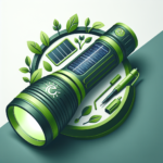 eco-friendly solar flashlight for outdoors