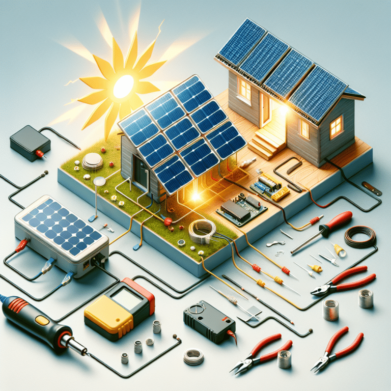 how to make a solar power bank at home