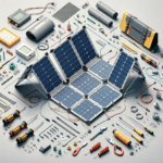 creating a DIY foldable solar panel kit