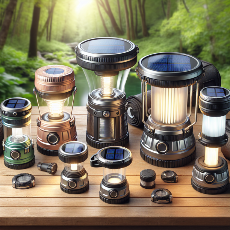 collapsible solar lanterns for backpacking