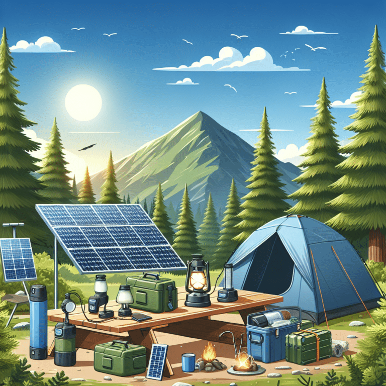 ultimate solar camping gear checklist