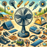 top solar camping fans for summer trips