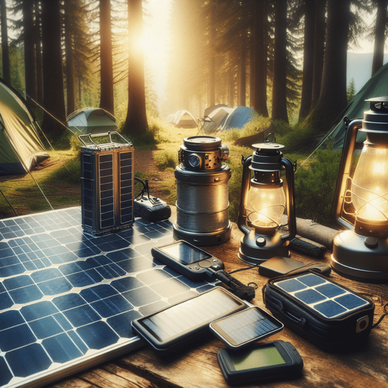 guide to affordable solar powered camping tools