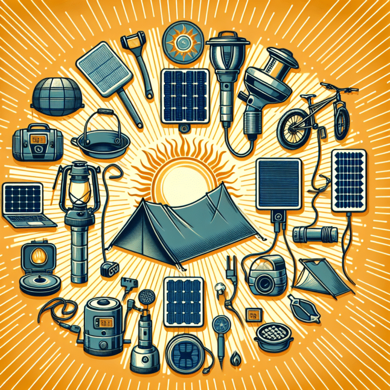 ultimate solar camping gear checklist