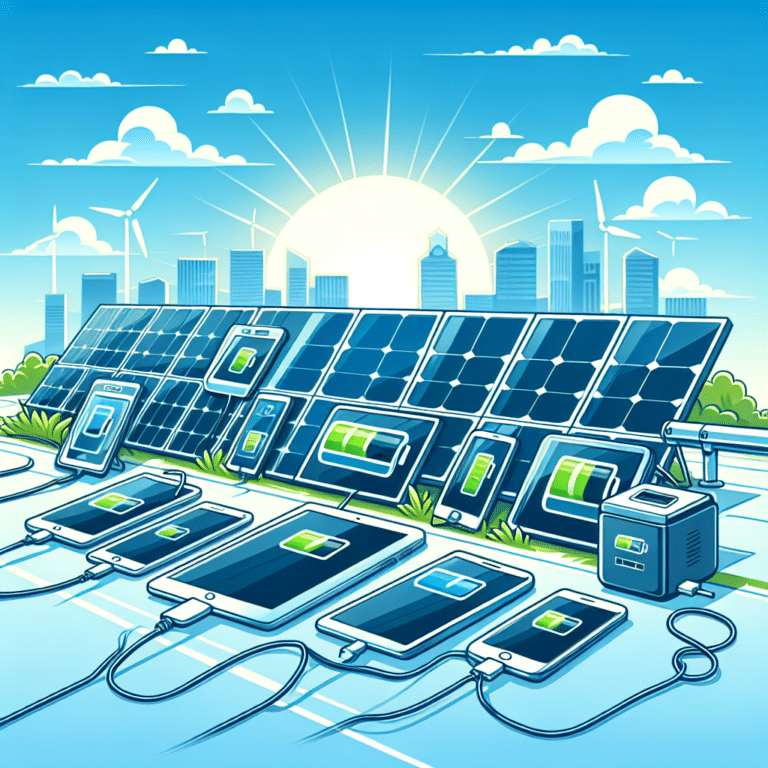 charging multiple devices with solar panels