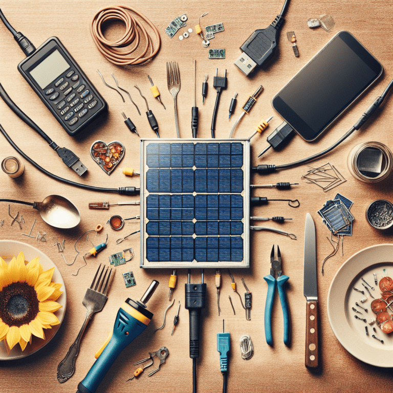 making a solar USB charger from scratch
