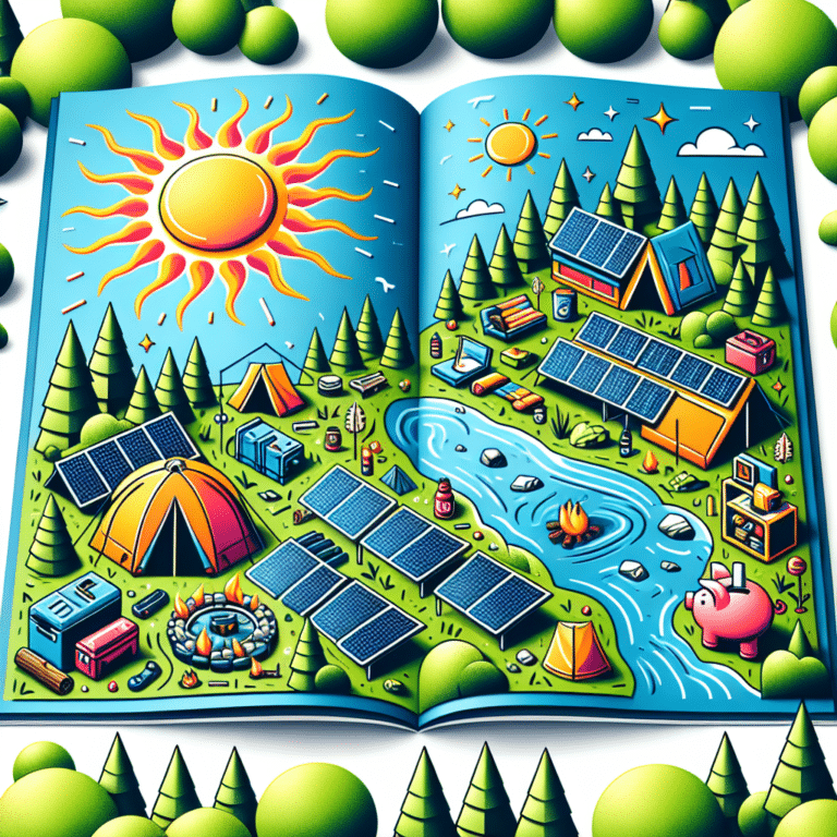 tips for reducing costs on solar camping gear