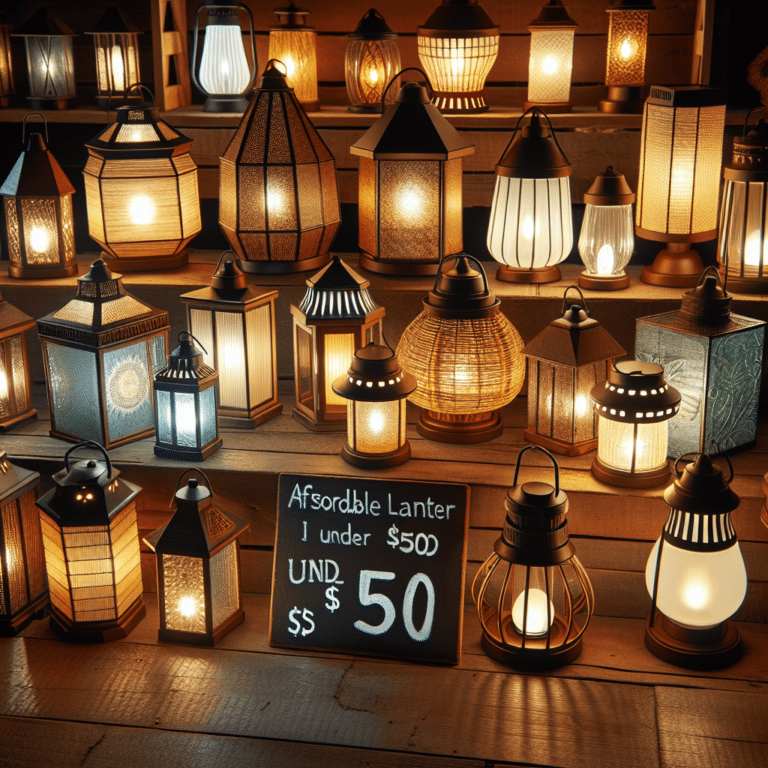 affordable solar lanterns under $50
