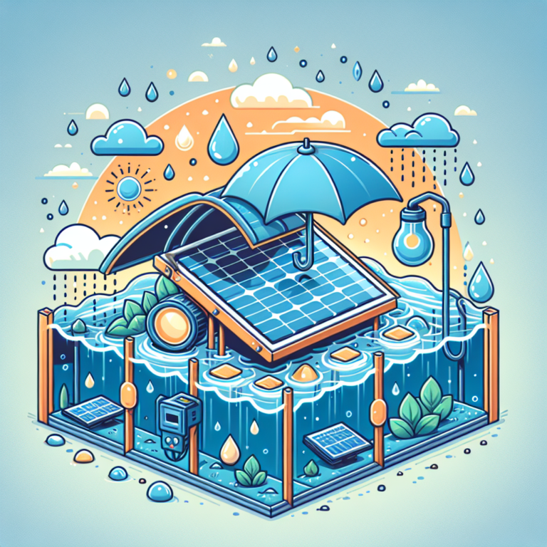 how to waterproof solar devices outdoors