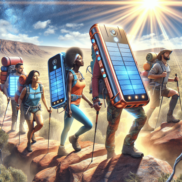 portable solar power banks for hikers